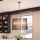 Quintiesse - Lustru pe tijă LINARA 6xE14/60W/230V Ø 66 cm negru/auriu