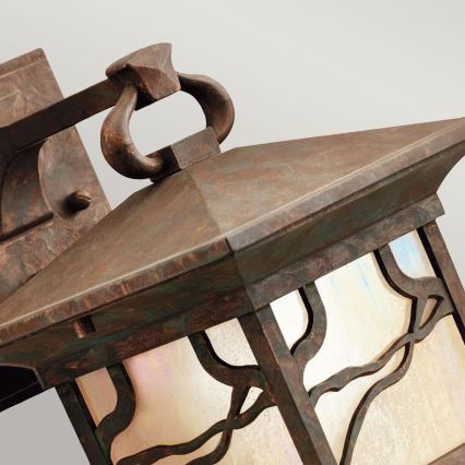 Quintiesse - Aplică de perete exterior MORRIS M 1xE27/60W/230V IP44 bronzată