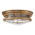 Quintiesse - Plafonieră de exterior HADRIAN 2xE27/40W/230V Ø 30,5 cm IP44 bronz