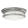 Quintiesse - Plafonieră de exterior HADRIAN 2xE27/40W/230V Ø 30,5 cm IP44 crom mat