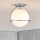 Quintiesse - Plafonieră SOMERSET, 1 x E27, 60 W, 230 V, Ø 28,2 cm, crom mat