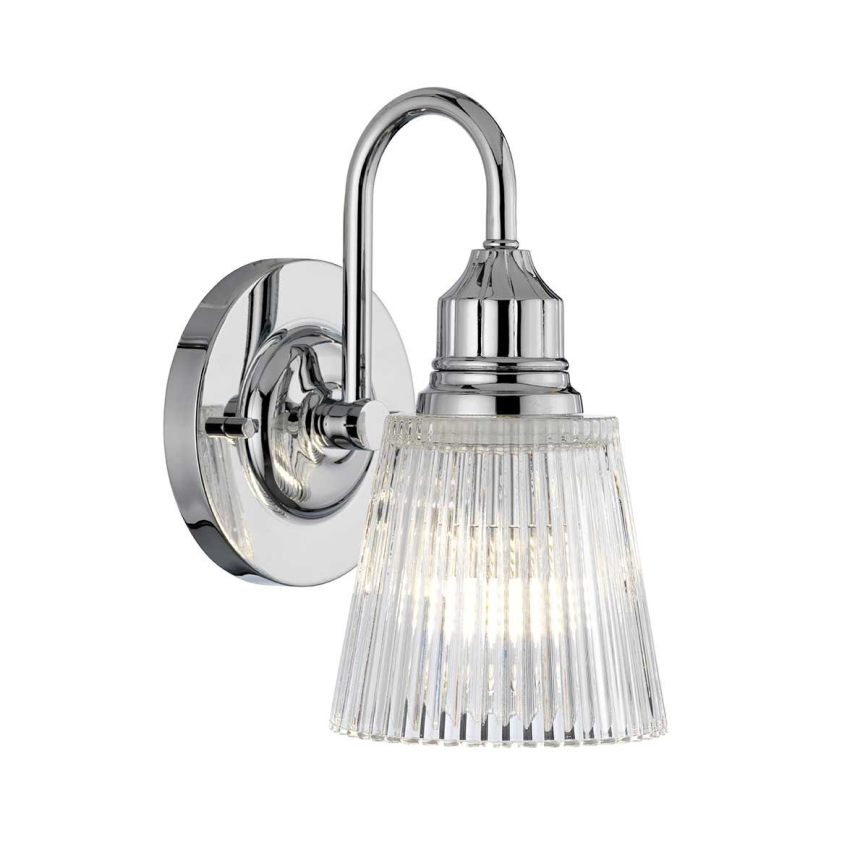 Quintiesse - Aplică de perete LED pentru baie ADDISON 1xG9/3W/230V IP44 crom lucios