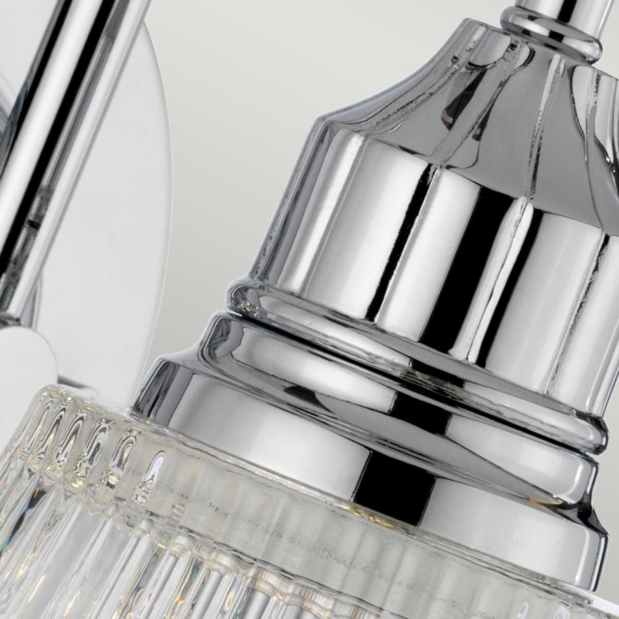 Quintiesse - Aplică de perete LED pentru baie ADDISON 1xG9/3W/230V IP44 crom lucios