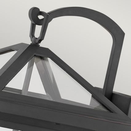 Quintiesse - Aplica de perete pentru exterior ALFORD L 3xE14/40W/230V IP44, neagră