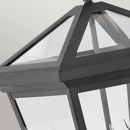 Quintiesse - Aplica de perete pentru exterior ALFORD L 3xE14/40W/230V IP44, neagră