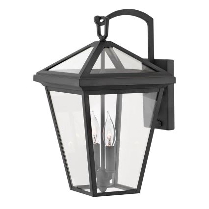 Quintiesse - Aplica de exterior ALFORD M 2xE14/40W/230V IP44, neagră