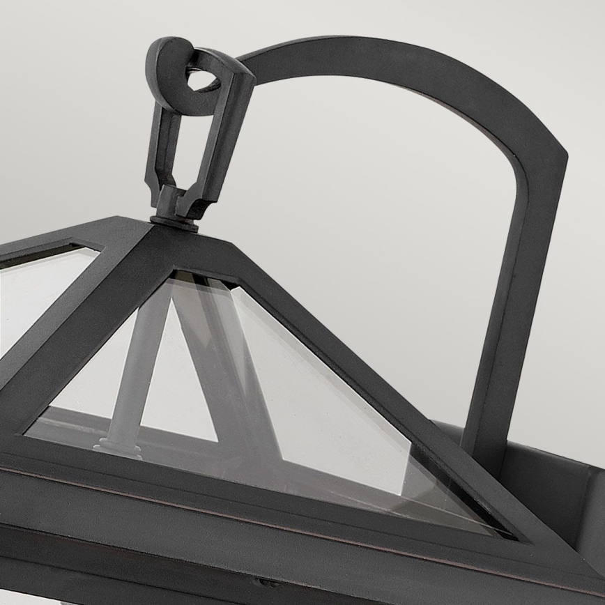 Quintiesse - Aplica de exterior ALFORD M 2xE14/40W/230V IP44, neagră