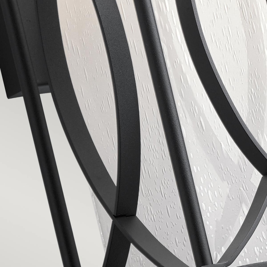 Quintiesse - Aplică de exterior ASHBERN M 1xE27/60W/230V IP44, neagră