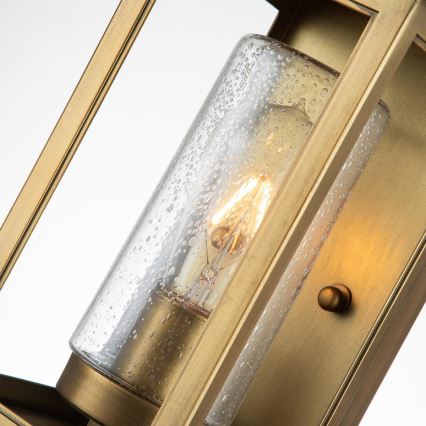 Quintiesse - Aplică de exterior ATWATER S 1xE27/60W/230V IP44 aurie