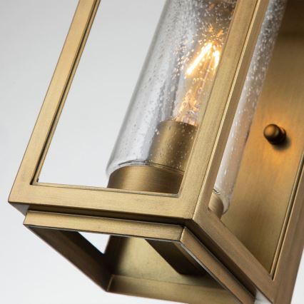 Quintiesse - Aplică de exterior ATWATER S 1xE27/60W/230V IP44 aurie