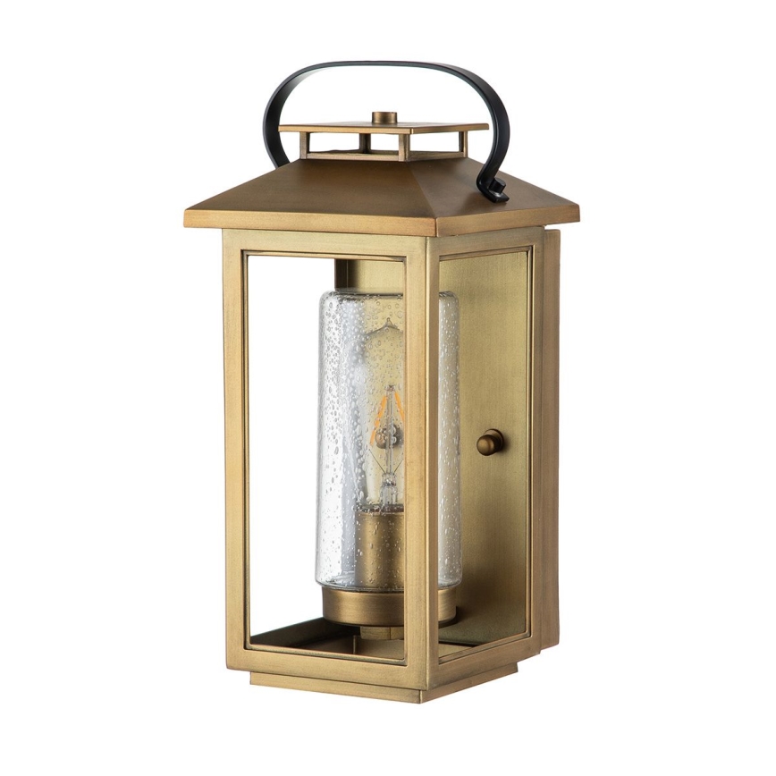 Quintiesse - Aplică de exterior ATWATER S 1xE27/60W/230V IP44 aurie