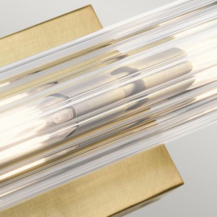 Quintiesse - Aplica de baie AZORES 2xE14/40W/230V IP44 auriu