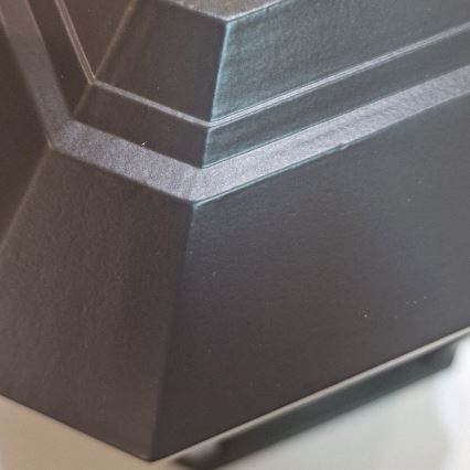 Quintiesse - Aplică de exterior CASTELLE M 1xE27/60W/230V IP44 neagră