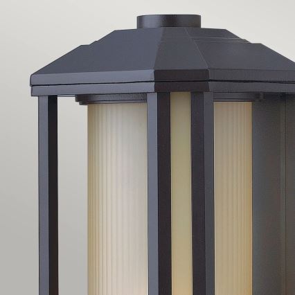 Quintiesse - Aplică de exterior CASTELLE M 1xE27/60W/230V IP44 neagră