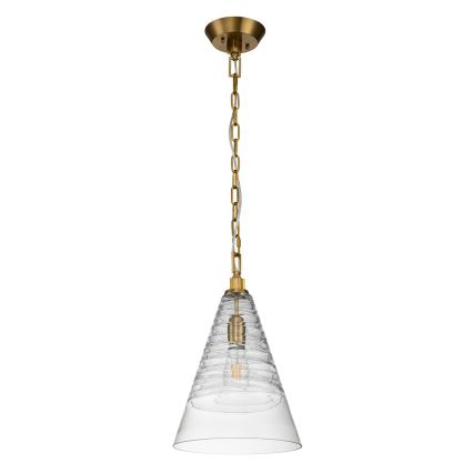 Quintiesse - Lustră pe lanț ELMORE, 1xE27/60W/230V, aurie