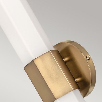 Quintiesse - Lampă LED de perete pentru baie FACET, 12W/230V, IP44, finisaj auriu