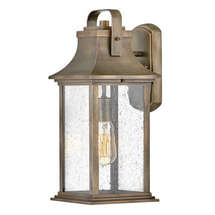 Quintiesse - Aplică de exterior GRANT M 1xE27/60W/230V IP44 bronz