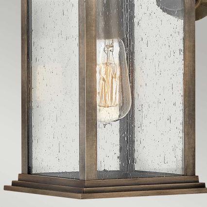 Quintiesse - Aplică de exterior GRANT M 1xE27/60W/230V IP44 bronz