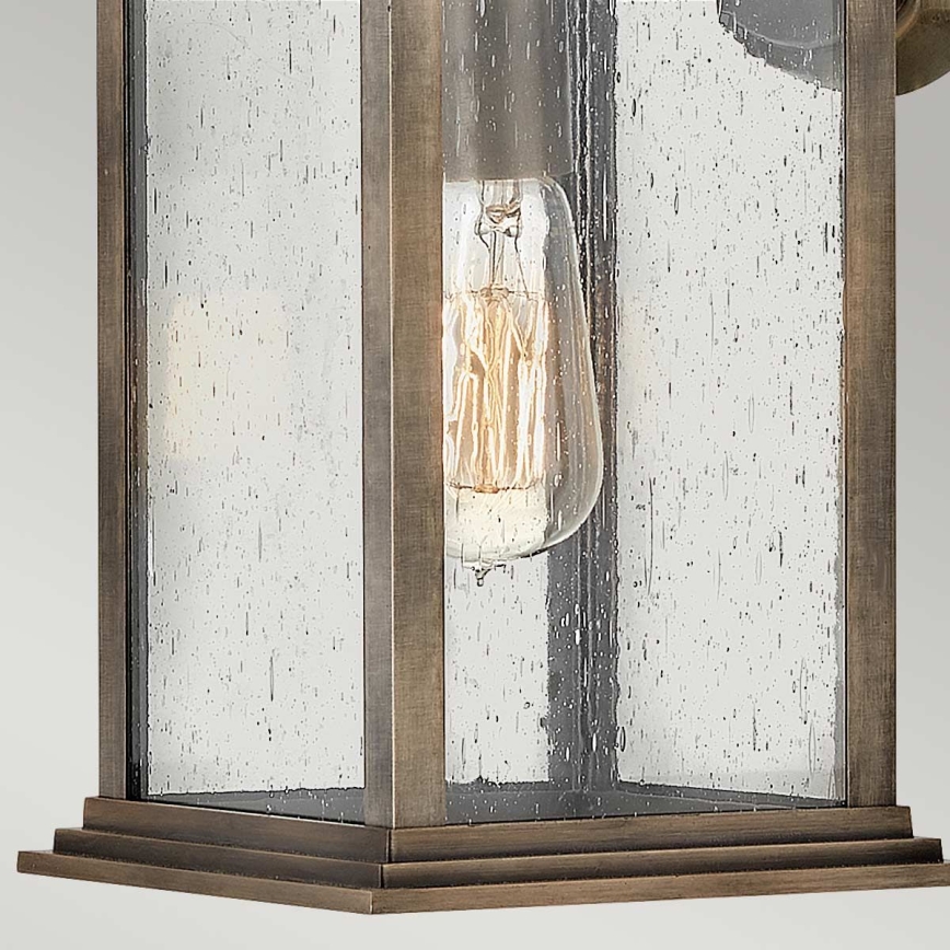 Quintiesse - Aplică de exterior GRANT M 1xE27/60W/230V IP44 bronz