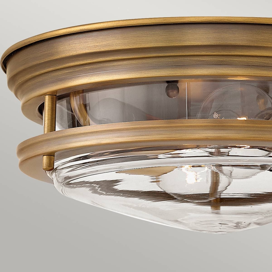Quintiesse - Plafonieră de exterior HADRIAN 2xE27/40W/230V Ø 30,5 cm IP44 bronz