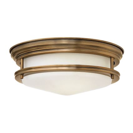 Quintiesse - Lampă de tavan pentru exterior HADRIAN 2xE27/40W/230V Ø 30,5 cm IP44 culoare bronz
