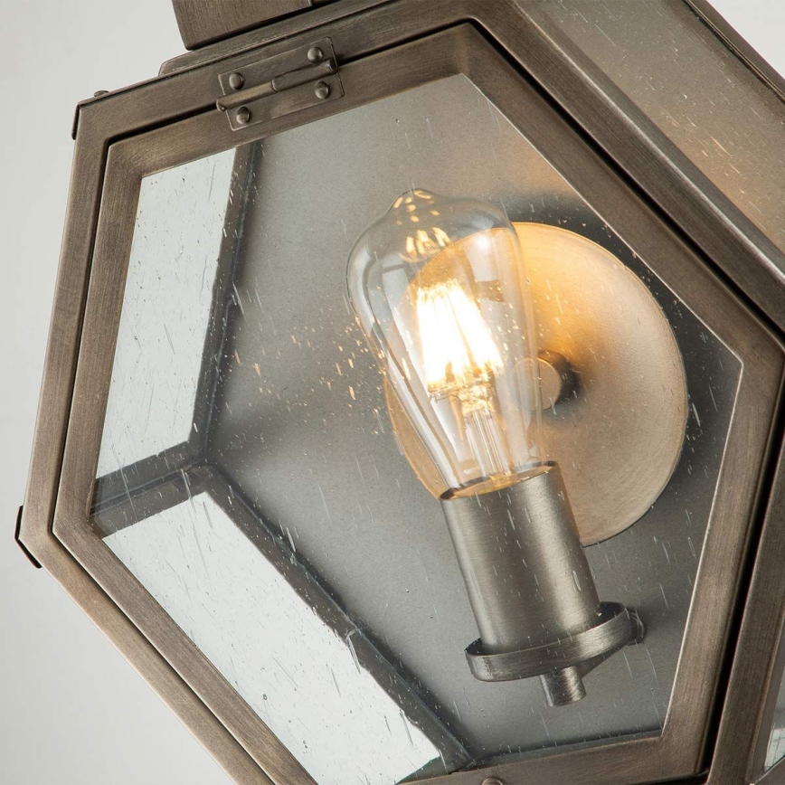 Quintiesse - Aplică de exterior HEATH M, 1xE27/60W, 230V, IP44, bronz