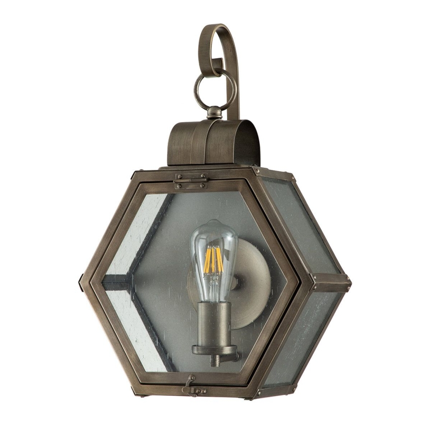Quintiesse - Aplică de exterior HEATH M, 1xE27/60W, 230V, IP44, bronz