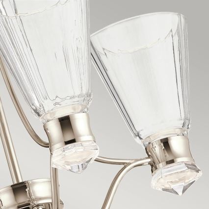 Quintiesse - Lustru de baie cu tijă KAYVA LED/24W/230V IP44 crom lucios