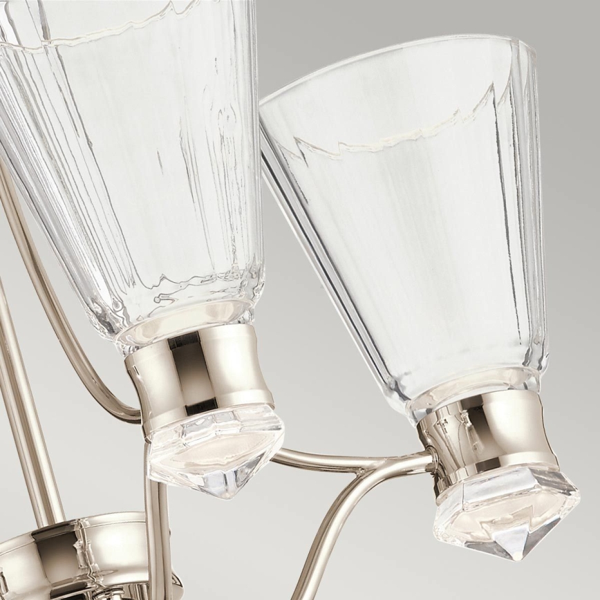 Quintiesse - Lustru de baie cu tijă KAYVA LED/24W/230V IP44 crom lucios