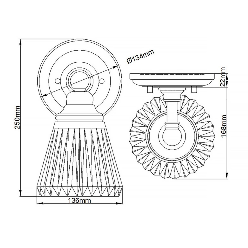 Quintiesse - Aplica LED de baie KEYNES 1xG9/3W/230V IP44 crom lucios