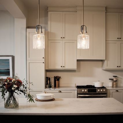 Quintiesse - Lustră pe tijă KITNER 1xE27/60W/230V Ø 18 cm auriu/negru