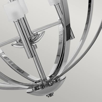 Quintiesse - Lustră LED pe cablu MONDO 8xG9/3W/230V Ø 71,3 cm crom lucios