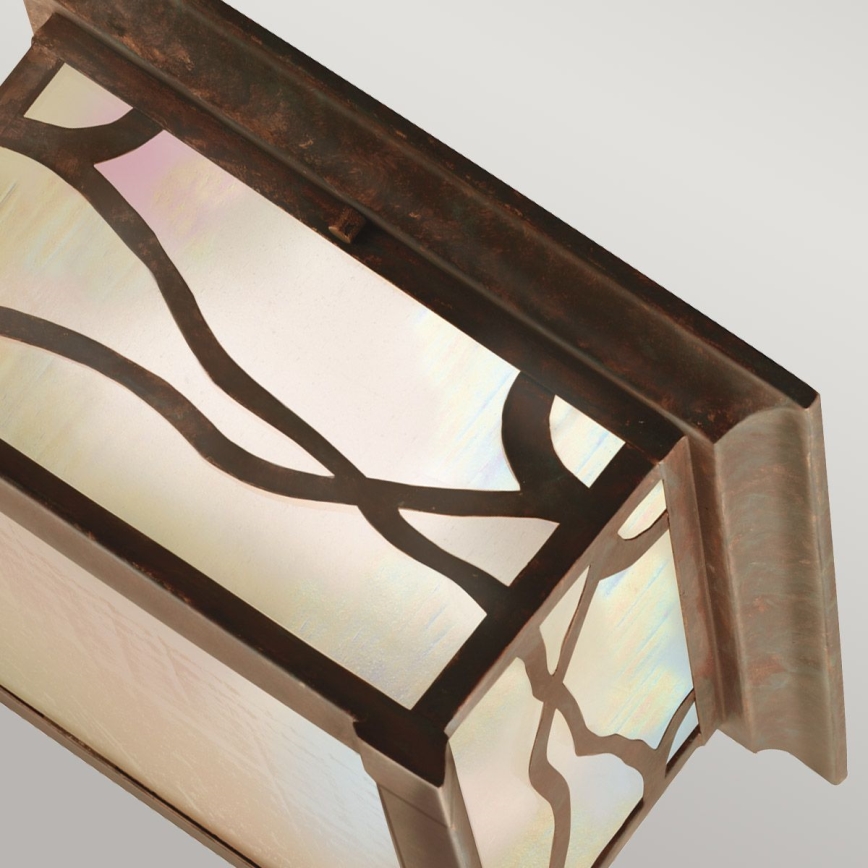 Quintiesse - Plafonieră de exterior MORRIS 2xE27/60W/230V IP44 bronz