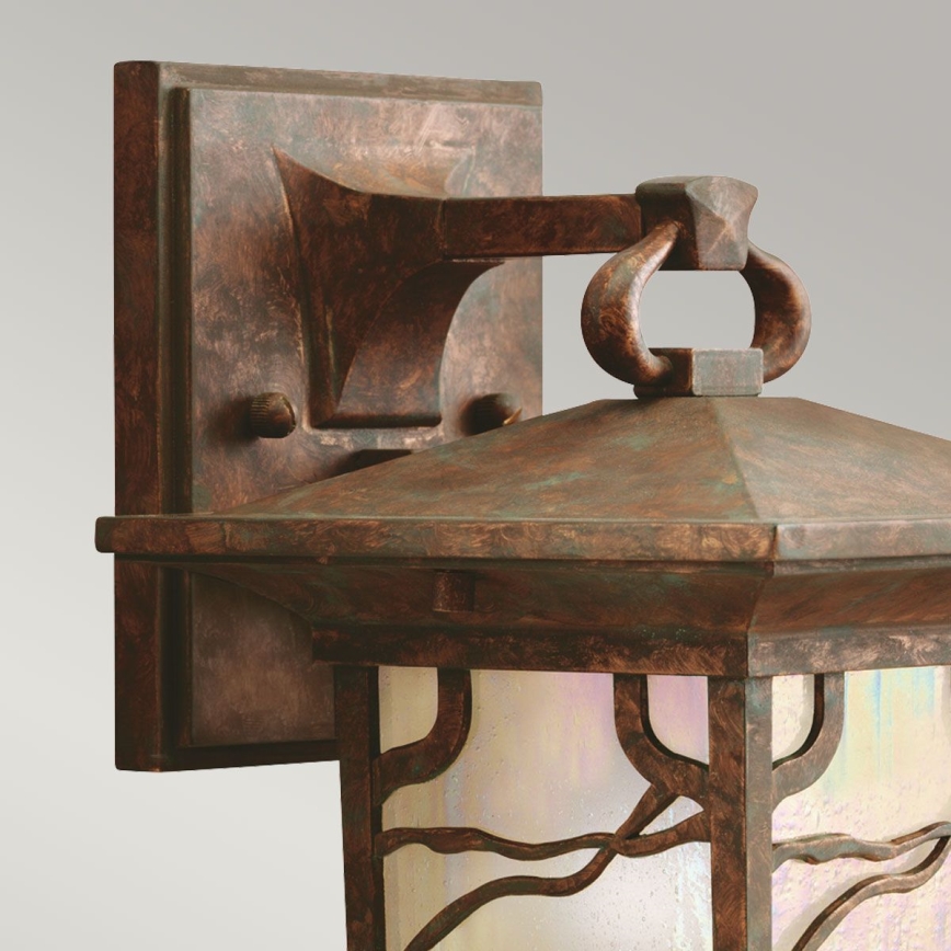 Quintiesse - Aplica de perete exterior MORRIS S, 1xE27/60W/230V, IP44, bronz