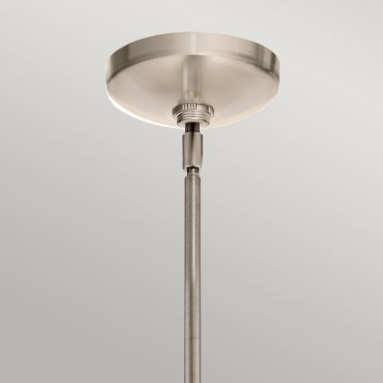 Quintiesse - Lustru NYE pe tijă, 6 x E14, 40 W, 230 V, Ø 71,1 cm, crom mat