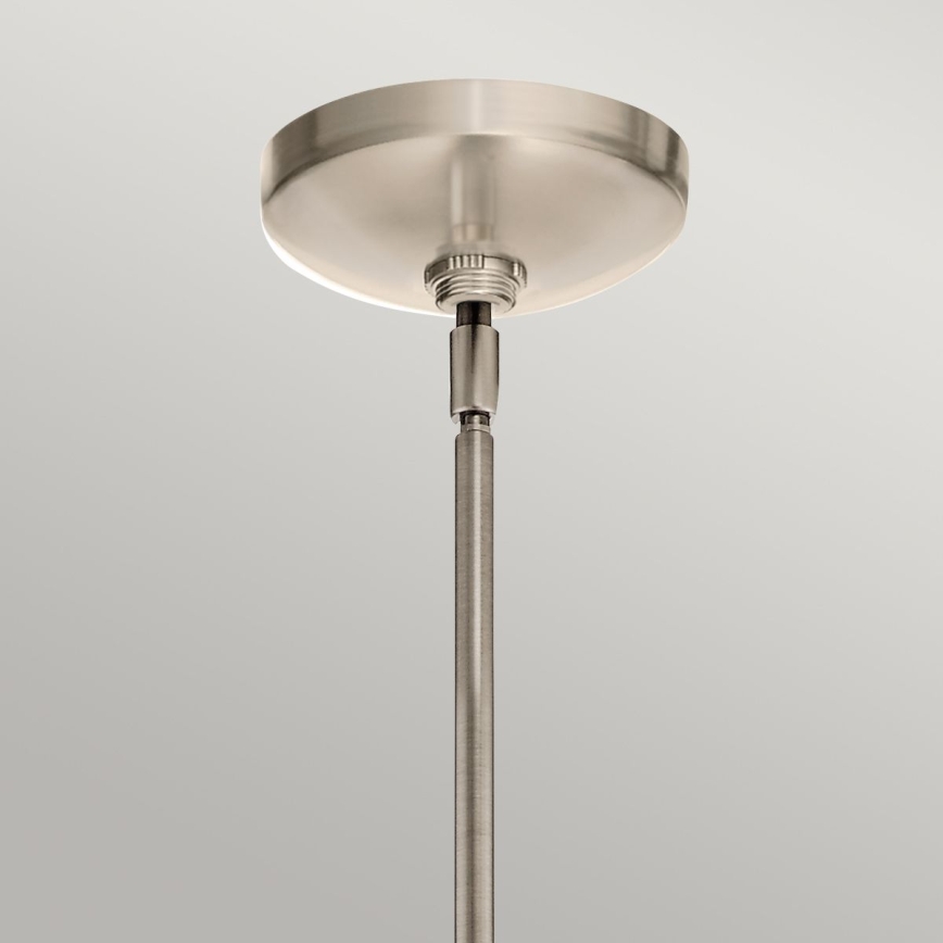 Quintiesse - Lustru NYE pe tijă, 6 x E14, 40 W, 230 V, Ø 71,1 cm, crom mat