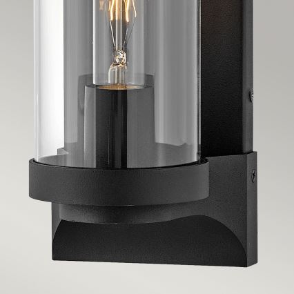 Quintiesse - Aplica de exterior PEARSON M 1xE27/60W/230V IP44 negru