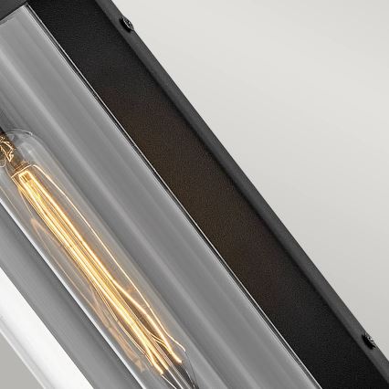 Quintiesse - Aplica de exterior PEARSON M 1xE27/60W/230V IP44 negru
