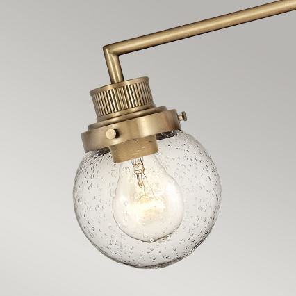Quintiesse - Aplica de perete pentru baie POPPY, 3xE27/60W/230V, IP44, aurie
