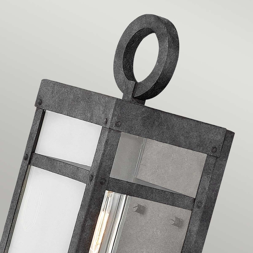 Quintiesse - Aplica de perete pentru exterior PORTER M 1xE27/60W/230V IP44, neagră
