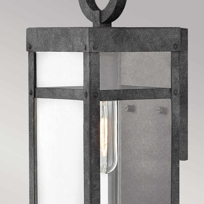 Quintiesse PORTER S - Aplica de perete pentru exterior, 1xE27/60W/230V, IP44, neagră