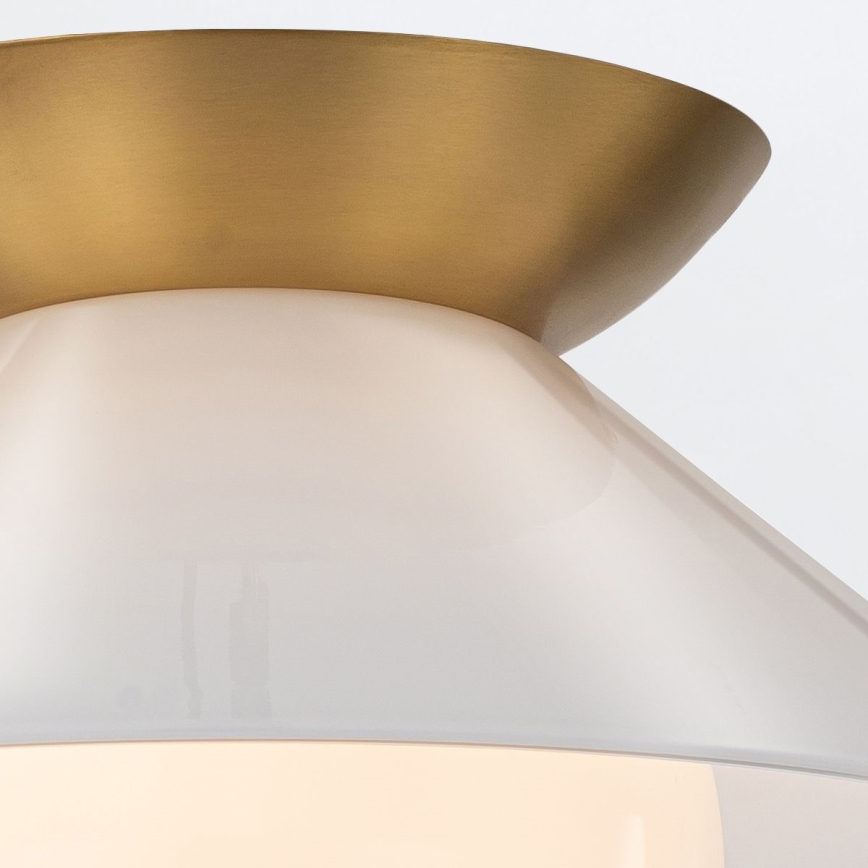 Quintiesse - Plafonieră SAUCER, soclu 1x E27, 40W/230V, diam. 36,6 cm, auriu