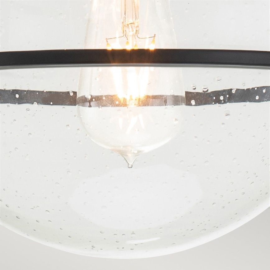 Quintiesse - Plafonieră SOMERSET 1xE27/60W/230V Ø 28,2 cm, neagră