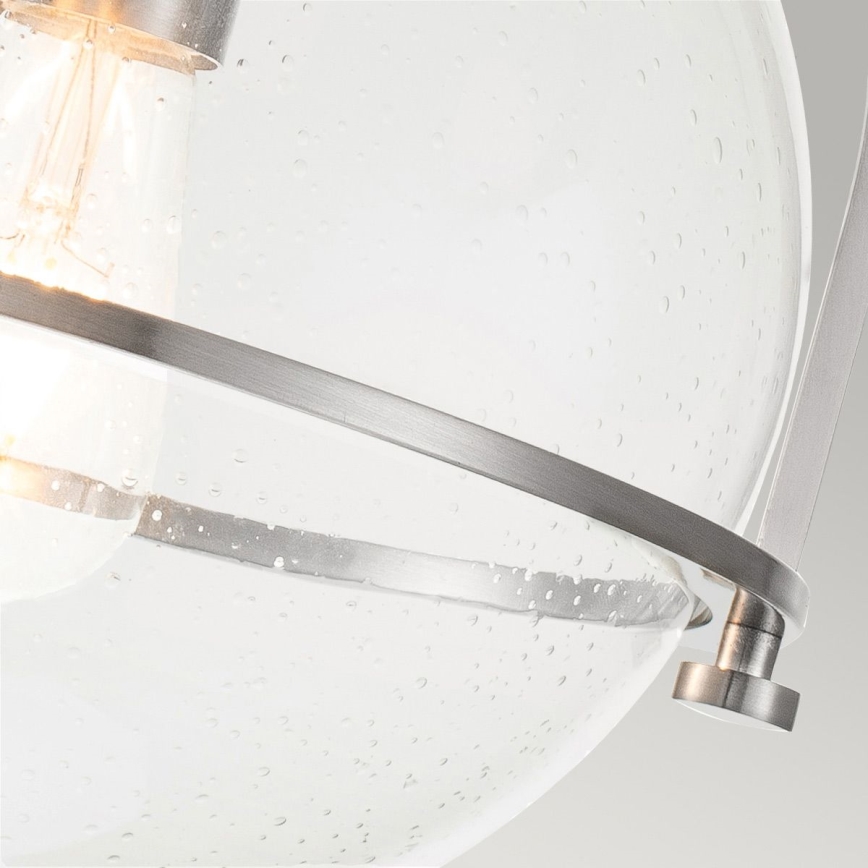 Quintiesse - Plafonieră SOMERSET 1xE27/60W/230V Ø 28,2 cm crom mat