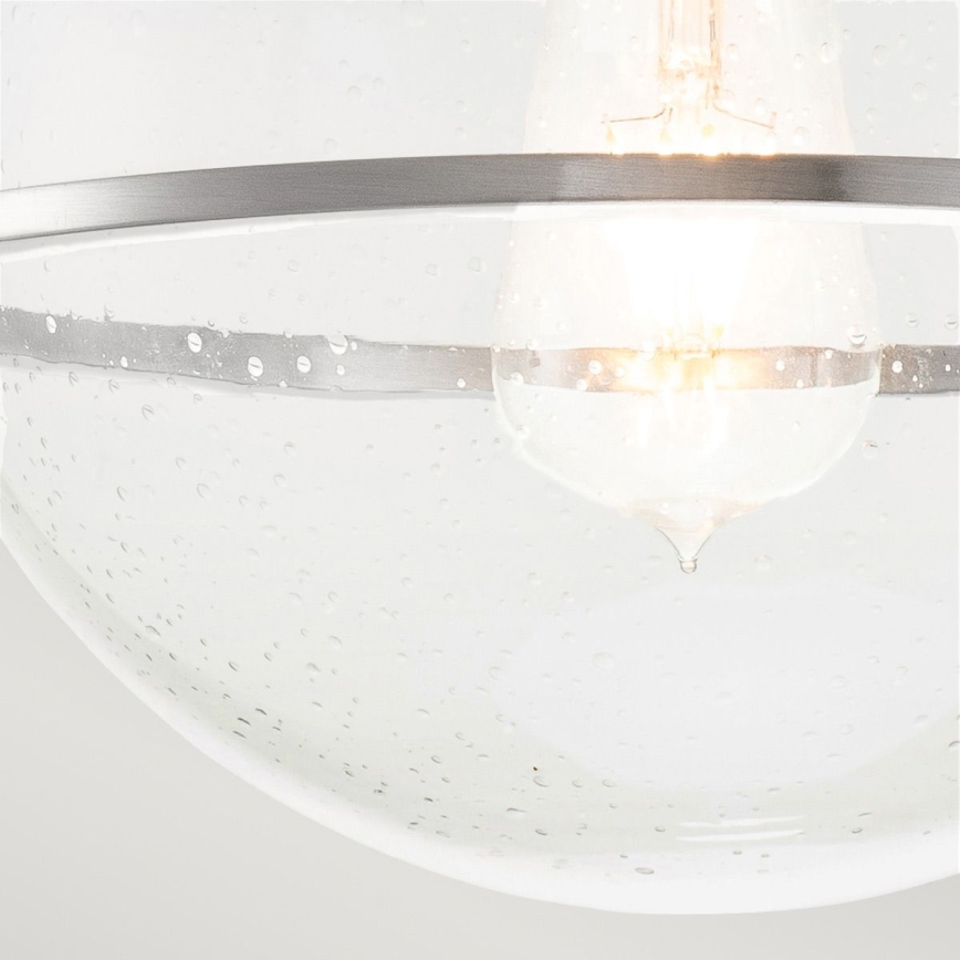Quintiesse - Plafonieră SOMERSET 1xE27/60W/230V Ø 28,2 cm crom mat