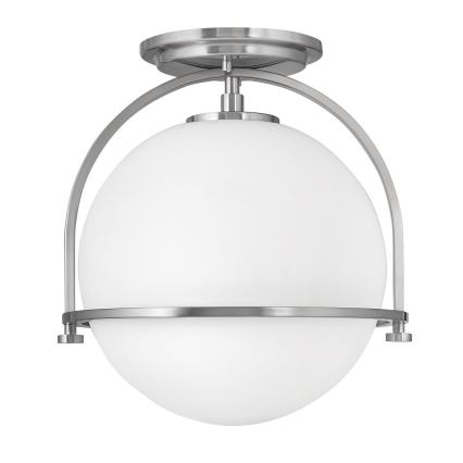 Quintiesse - Plafonieră SOMERSET, 1 x E27, 60 W, 230 V, Ø 28,2 cm, crom mat