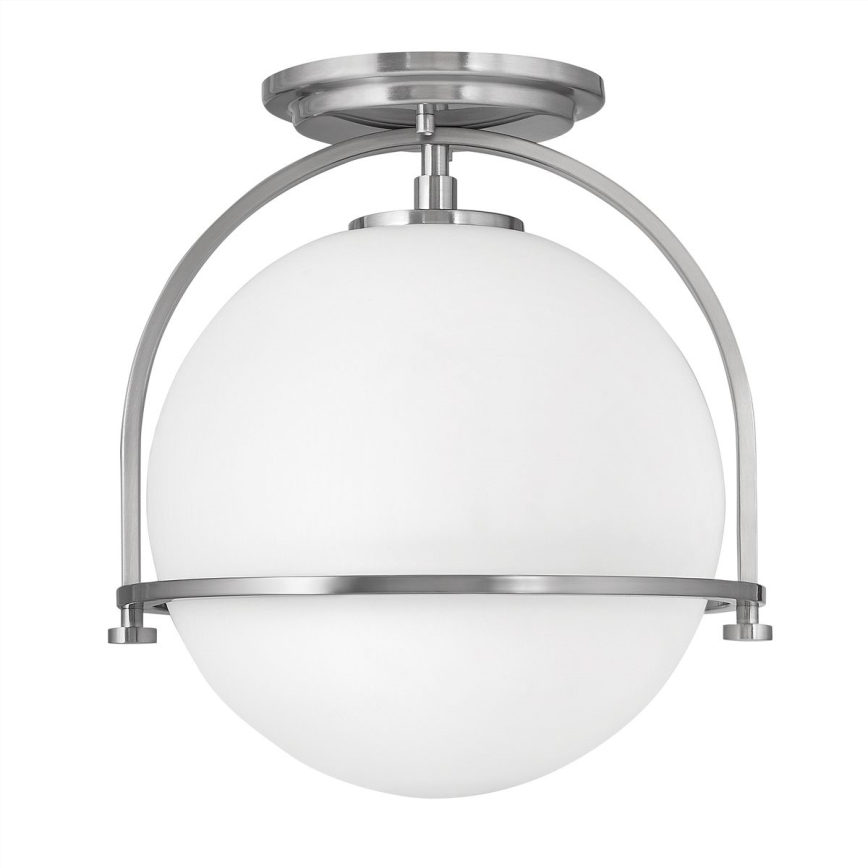 Quintiesse - Plafonieră SOMERSET, 1 x E27, 60 W, 230 V, Ø 28,2 cm, crom mat