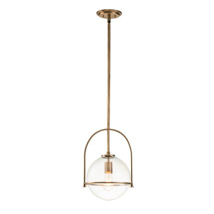 Quintiesse - Lustră pe tijă SOMERSET 1xE27/60W/230V Ø 28,9 cm bronz