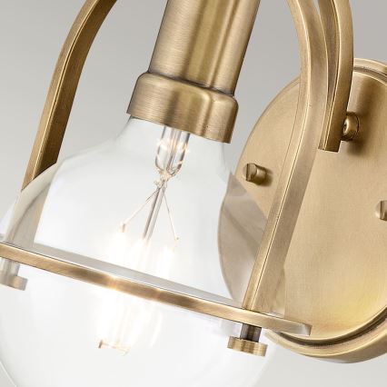 Quintiesse - Lampă de perete SOMERSET 1xE27/60W/230V auriu