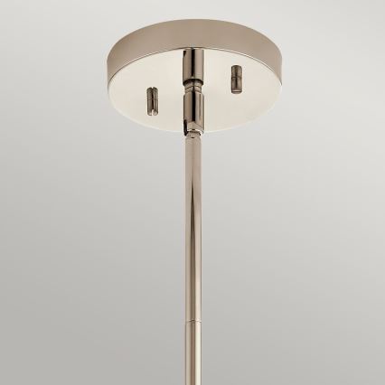 Quintiesse - Lustră de exterior pe tijă TRIOCENT 1xE27/40W/230V IP44 crom lucios